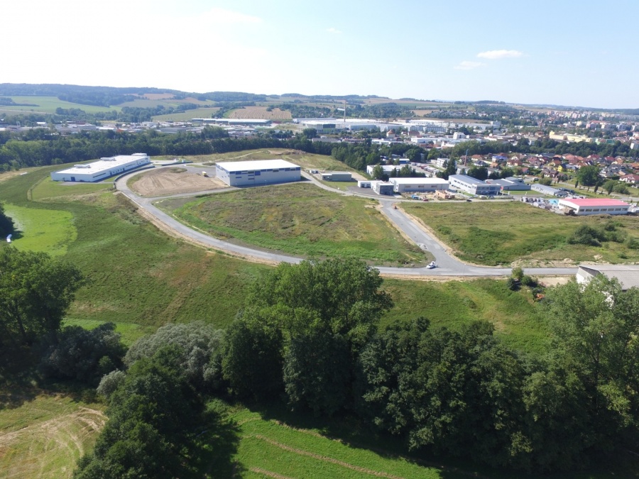 Dokončení zakázky "Průmyslová zóna Skrýšov - IV. etapa"