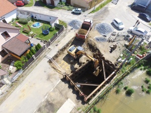 Město Strmilov – Rozšíření kanalizace a novostavba ČOV