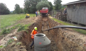 Připojení obcí Bolina a Bolinka na vodohospod. infrastrukturu města Vlašim