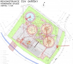 Rekonstrukce ČOV a kanalizace Okříšky